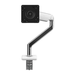 Humanscale M2.1 Adjustable Single Monitor Arm, Polished Aluminum (M21TBW)