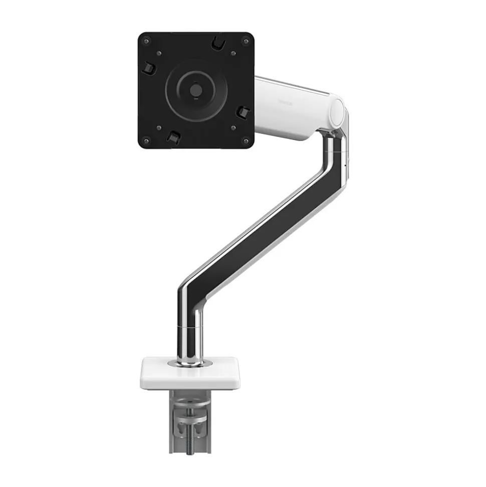 Humanscale M2.1 Adjustable Single Monitor Arm, Polished Aluminum (M21TBW)