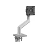 Humanscale M8.1 Adjustable Single Monitor Arm, Silver (M81TBS)