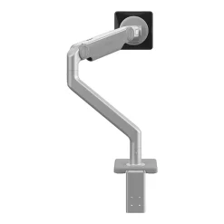 Humanscale M2.1 Adjustable Single Monitor Arm, Silver (M21TBS)