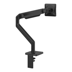 Humanscale M2.1 Adjustable Single Monitor Arm, Black (M21TBB)