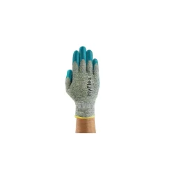 HyFlex 11-501-8 Gloves, Green, Size 8, 12/Pack