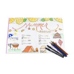 Hygloss Blank Books, 8.5" x 11", 24 Sheets, Assorted Colors, 6/Pack, 2/Bundle (HYG77735-2)