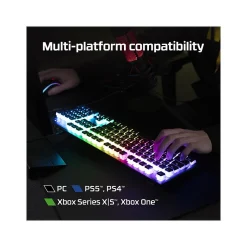 HyperX Alloy Origins Gaming Mechanical Keyboard, Black (4P4F6AA#ABA)