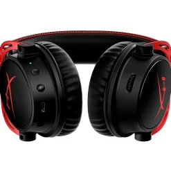 HyperX Cloud Alpha Wireless Noise Canceling Over-the-Ear Stereo Gaming Headset, Black/Red (4P5D4AA)