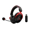 HyperX Cloud II Wireless Noise Canceling Stereo Gaming Headset, USB Type-C, Black/Red (4P5K4AA)