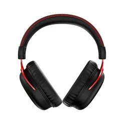 HyperX Cloud II Wireless Noise Canceling Stereo Gaming Headset, USB Type-C, Black/Red (4P5K4AA)