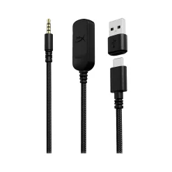 HyperX Cloud III Noise Canceling Over-the-Ear Stereo Gaming Headset, USB/3.5mm, Black (727A8AA)