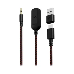 HyperX Cloud III Noise Canceling Stereo Gaming Headset, USB, 3.5mm, Black/Red (727A9AA)