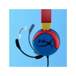 HyperX Cloud Mini Gaming On Ear Headset, 3.5mm, Chromebook Certified, Multicolor (7G8F3AA)