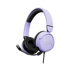 HyperX Cloud Mini Stereo Gaming On Ear Headset, 3.5mm, Chromebook Certified, Lavender (7G8F5AA)