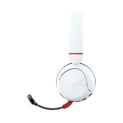 HyperX Cloud Mini Wireless Active Noise Canceling Bluetooth Gaming On Ear Headset, Chromebook Certified, White (7G8F2AA)