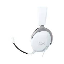 HyperX CloudX Stinger 2 Core Noise Canceling Gaming Headset, 3.5mm, White (6H9B7AA)