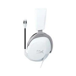HyperX CloudX Stinger 2 Core Noise Canceling Gaming Headset, 3.5mm, White (6H9B7AA)
