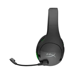 HyperX Cloudx Stinger Core Wireless Noise Canceling Stereo Gaming Over-the-Ear Headset, Black/Green (4P5J0AA)