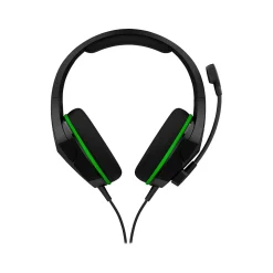 HyperX CloudX Stinger Core Noise Canceling Stereo Gaming Over-the-Ear Headset, 3.5mm, Black/Green (4P5J9AA)