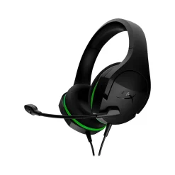 HyperX CloudX Stinger Core Noise Canceling Stereo Gaming Over-the-Ear Headset, 3.5mm, Black/Green (4P5J9AA)