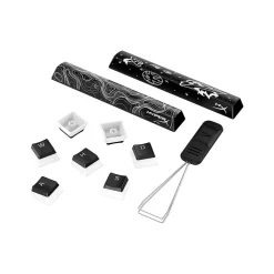 HyperX Pudding Keycaps 2 Full Key Set, Black (7G8K1AA)