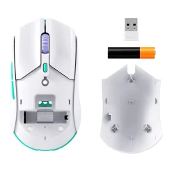 HyperX Pulsefire Haste 2 Core Wireless Optical Gaming Mouse, White (8R2E7AA)