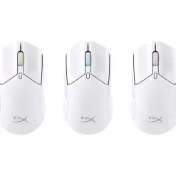 HyperX Pulsefire Haste 2 Wireless Optical Gaming Mouse, White (6N0A9AA)