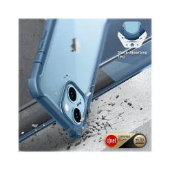 i-Blason Ares Blue Bumper Case for iPhone 13 (iPhone2021-6.1-Ares-SP-Azure)