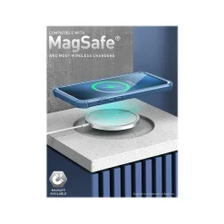 i-Blason Ares Blue Case for iPhone 14 Plus (iPhone2022-6.7-Ares-SP-Azure)