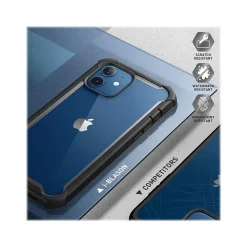 i-Blason Ares MagSafe Rugged Case for iPhone 12, Black (iPhone2020-6.1-Ares-SP-Black)