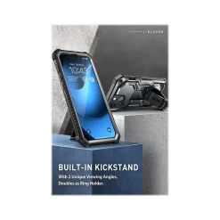 i-Blason Armorbox Black Rugged Case for iPhone 14 (iPhone2021/22-6.1-Armorbox-SP-Black)