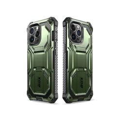 i-Blason Armorbox Dark Green Rugged Case for iPhone 14 Pro (iPhone2022Pro-6.1-Armorbox-SP-Guldan)