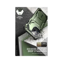 i-Blason Armorbox Dark Green Rugged Case for iPhone 14 Pro (iPhone2022Pro-6.1-Armorbox-SP-Guldan)