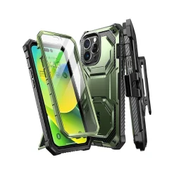 i-Blason Armorbox Dark Green Rugged Case for iPhone 14 Pro Max (iPhone2022Pro-6.7-Armorbox-SP-Guldan)