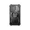 i-Blason ArmorBox MagSafe Rugged Case for Samsung Galaxy S24, Shock Absorbing, Black (GS24ABSPBK)