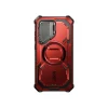 i-Blason ArmorBox MagSafe Rugged Case for Samsung Galaxy S24+, Shock Absorbing, Metallic Red (GS24PLUSABSPRD)
