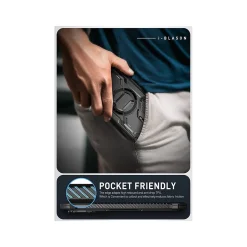 i-Blason Armorbox MagSafe Rugged Case for Samsung Galaxy S24 Ultra, Shock-Absorbing, Black