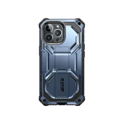 i-Blason Armorbox Metallic Blue Rugged Case for iPhone 14 Pro Max (iPhone2022Pro-6.7-Armorbox-SP-Tilt)