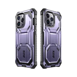 i-Blason Armorbox Metallic Purple Rugged Case for iPhone 14 Pro Max (iPhone2022Pro-6.7-Armorbox-SP-Mauve)