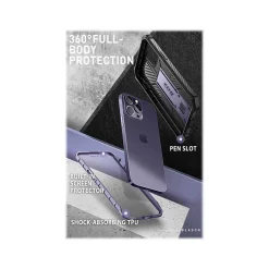 i-Blason Armorbox Metallic Purple Rugged Case for iPhone 14 Pro Max (iPhone2022Pro-6.7-Armorbox-SP-Mauve)