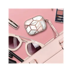 i-Blason Cosmo Case for Apple AirPods Pro, Marble Pink (AirPodsPro2019-Cosmo-Marble)