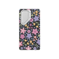 i-Blason Cosmo Colorful Pink Daisies MagSafe Case for Samsung Galaxy S24 Ultra, Shock-Absorbing, Multicolor