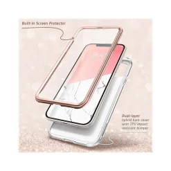 i-Blason Cosmo MagSafe Rugged Case for iPhone 12 Pro Max, Marble Pink (iPhone2020-6.7-Cosmo-SP-Marble)
