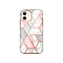 i-Blason Cosmo MagSafe Rugged Case for iPhone 12, Marble Pink (iPhone2020-6.1-Cosmo-SP-Marble)