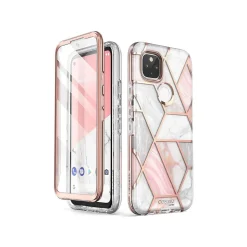 i-Blason Cosmo Marble Pink Case for Google Pixel 5 (GooglePixel5-Cosmo-SP-Marble)