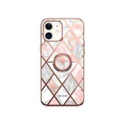 i-Blason Cosmo Marble Pink Snap Case for iPhone 12 mini (iPhone2020-5.4-CosSnap-Marble)