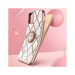 i-Blason Cosmo Marble Pink Snap Case for iPhone 12 mini (iPhone2020-5.4-CosSnap-Marble)