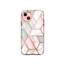 i-Blason Cosmo Marble Pink Snap Case for iPhone 13 (iPhone2021-6.1-Cosmo-SP-Marble)
