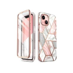 i-Blason Cosmo Marble Pink Snap Case for iPhone 13 mini (iPhone2021-5.4-Cosmo-SP-Marble)