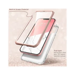 i-Blason Cosmo Marble Pink Snap Case for iPhone 13 mini (iPhone2021-5.4-Cosmo-SP-Marble)