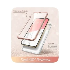 i-Blason Cosmo Marble Pink Snap Case for iPhone 13 Pro Max (iPhone2021-6.7-Cosmo-SP-Marble)