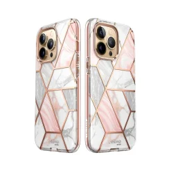 i-Blason Cosmo Marble Pink Case for iPhone 14 Pro Max (iPhone2022Pro-6.7-Cosmo-SP-Marble)
