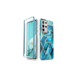 i-Blason Cosmo Ocean Blue Case for Samsung Galaxy S21 Ultra (Galaxy-S21Ultra-Cosmo-Ocean)